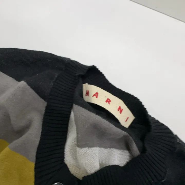 Marni Marni Striped Knit Cardigan with Button Closure Size US M / EU 48-50 / 2 - 6 Thumbnail