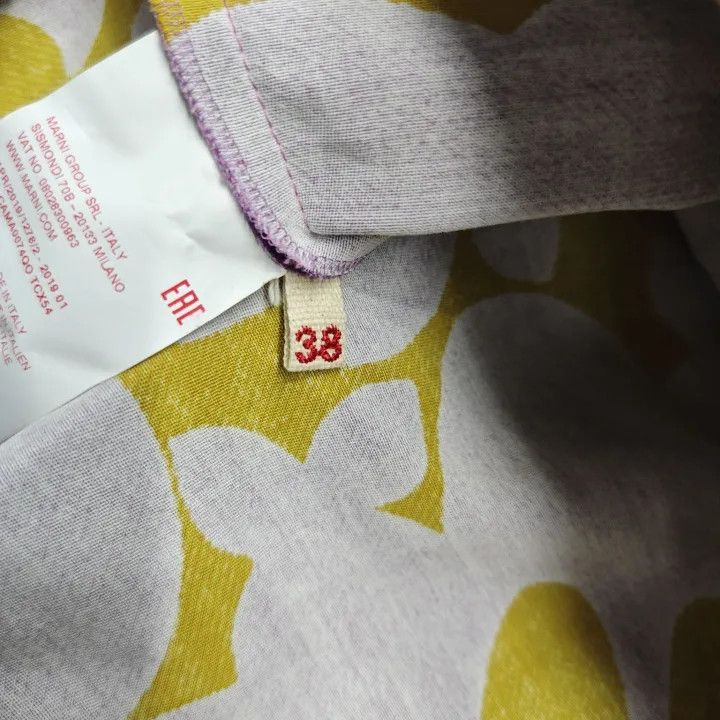 Marni Marni Irregular Design Short Sleeve T-Shirt Size US M / EU 48-50 / 2 - 3 Thumbnail