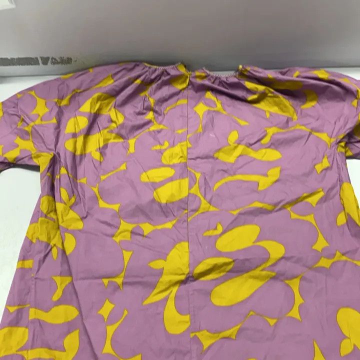 Marni Marni Floral Zip Back Short Sleeve Dress Size US 38 / EU 54 - 4 Thumbnail