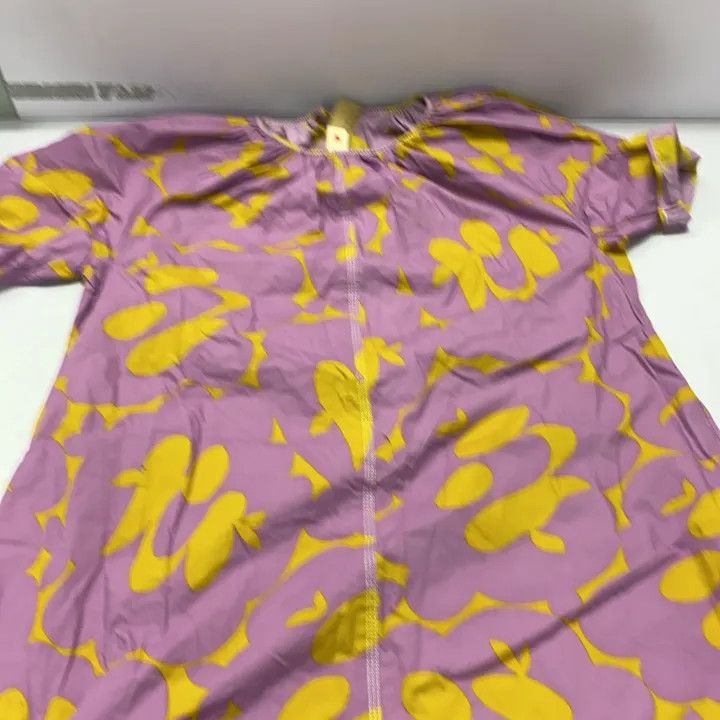 Marni Marni Floral Zip Back Short Sleeve Dress Size US 38 / EU 54 - 6 Thumbnail