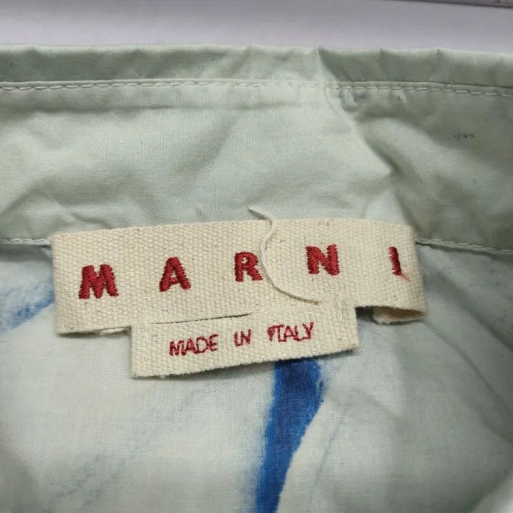 Marni Marni Tie-Dye Long Sleeve Button-Up Shirt Size US S / EU 44-46 / 1 - 2 Thumbnail