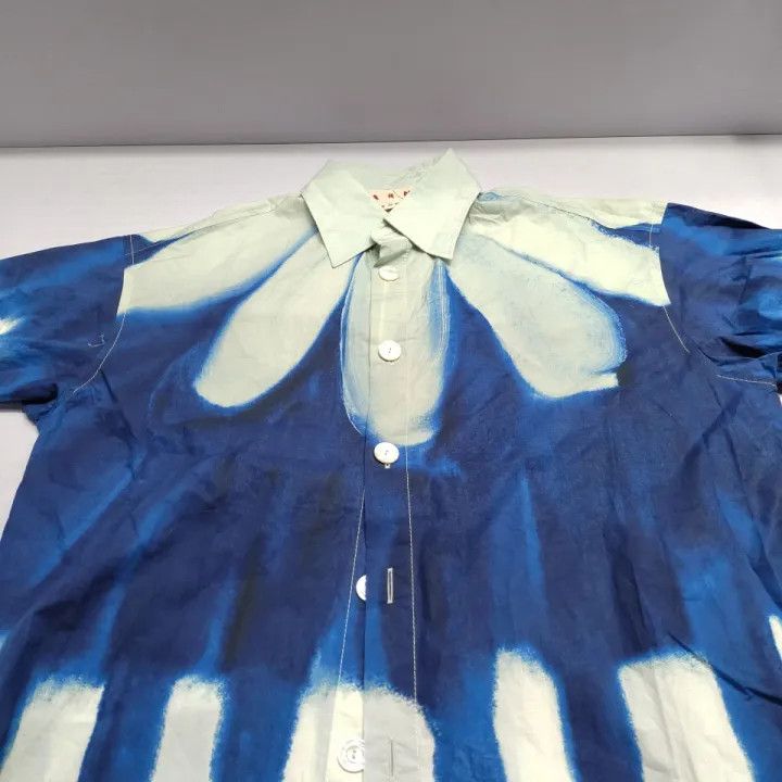 Marni Marni Tie-Dye Long Sleeve Button-Up Shirt Size US S / EU 44-46 / 1 - 6 Thumbnail