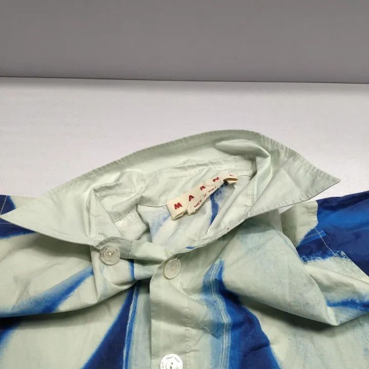 Marni Marni Tie-Dye Long Sleeve Button-Up Shirt Size US S / EU 44-46 / 1 - 5 Thumbnail