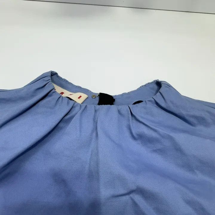 Marni Marni Casual Short Sleeve Top in Blue Size US M / EU 48-50 / 2 - 7 Thumbnail