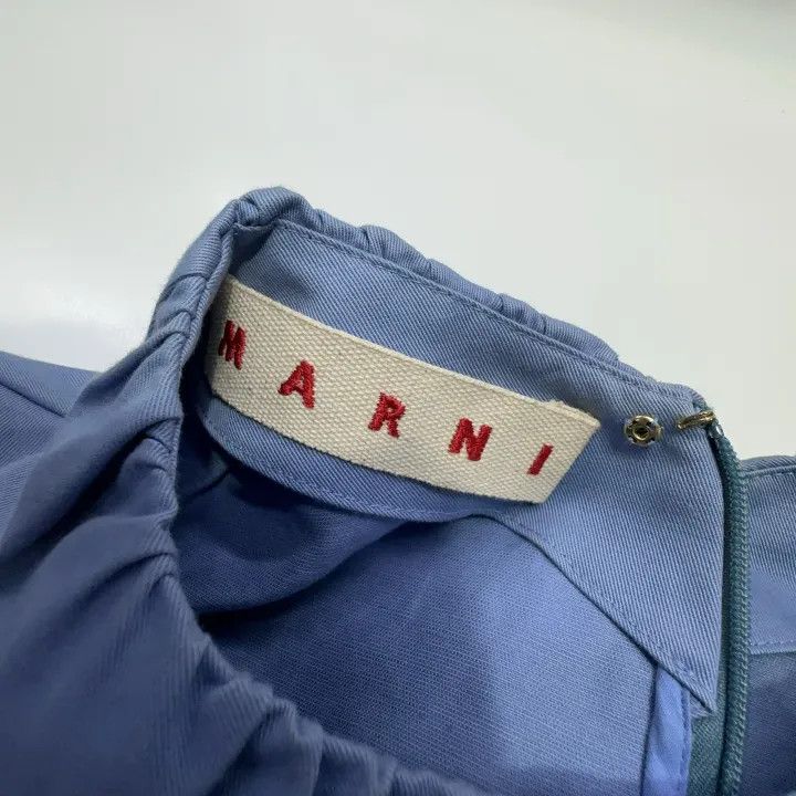Marni Marni Casual Short Sleeve Top in Blue Size US M / EU 48-50 / 2 - 6 Thumbnail