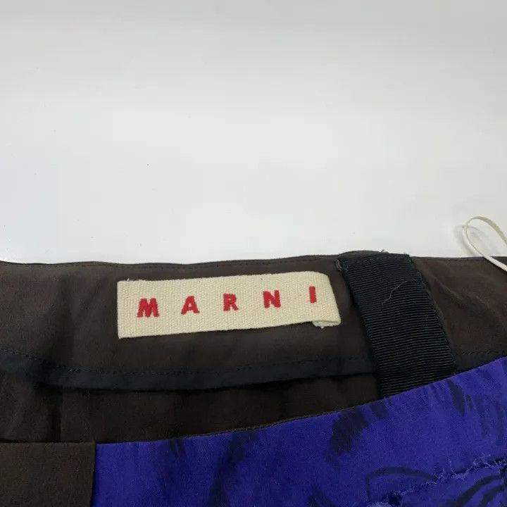 Marni Marni Colorful Pleated Midi Skirt Size US 40 / EU 56 - 4 Thumbnail