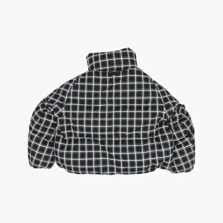 Marni MARNI Black Checked Oversized Down Jacket Size US L / EU 52-54 / 3 - 3 Thumbnail
