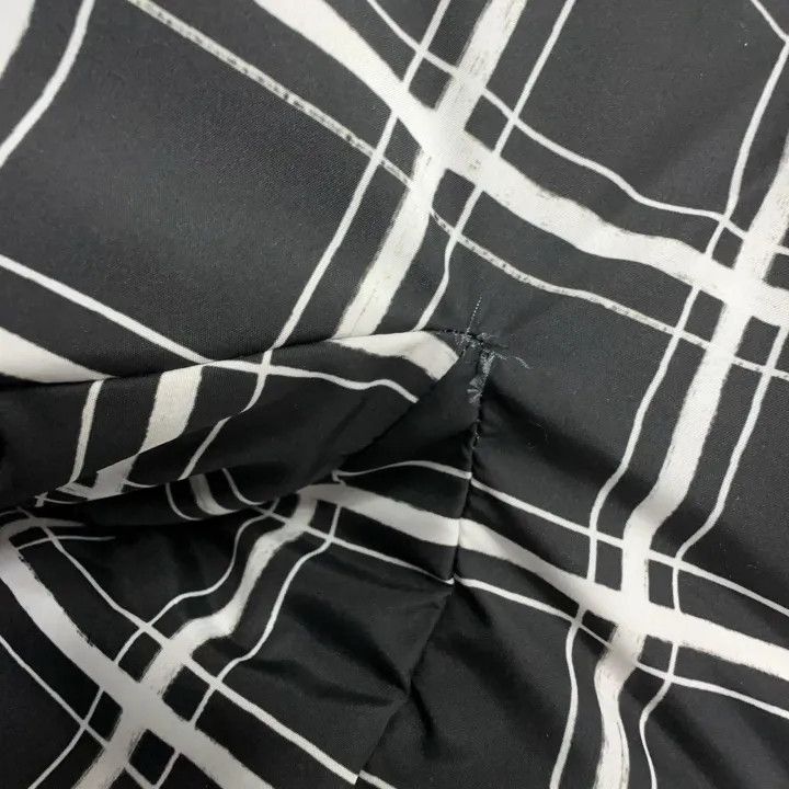 Marni MARNI Black Checked Oversized Down Jacket Size US L / EU 52-54 / 3 - 7 Thumbnail