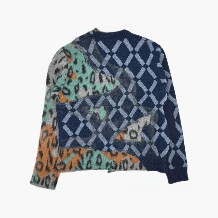 Marni Marni Patterned Knit Long Sleeve Sweater Size US L / EU 52-54 / 3 - 3 Thumbnail