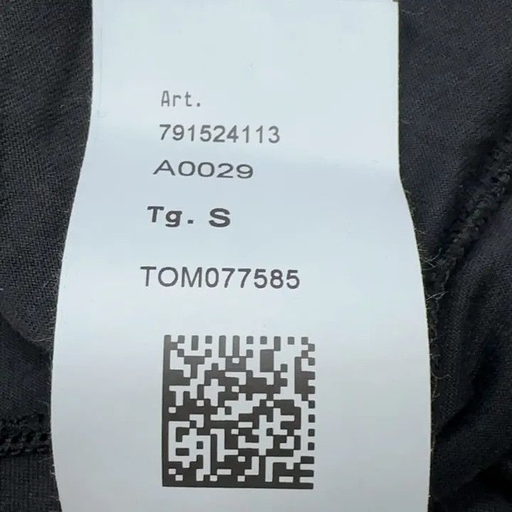 Stone Island Stone Island Cleanfit Black Geometric Logo T-Shirt Size US S / EU 44-46 / 1 - 3 Thumbnail