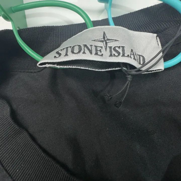 Stone Island Stone Island Cleanfit Black Graphic T-Shirt Size US S / EU 44-46 / 1 - 2 Thumbnail
