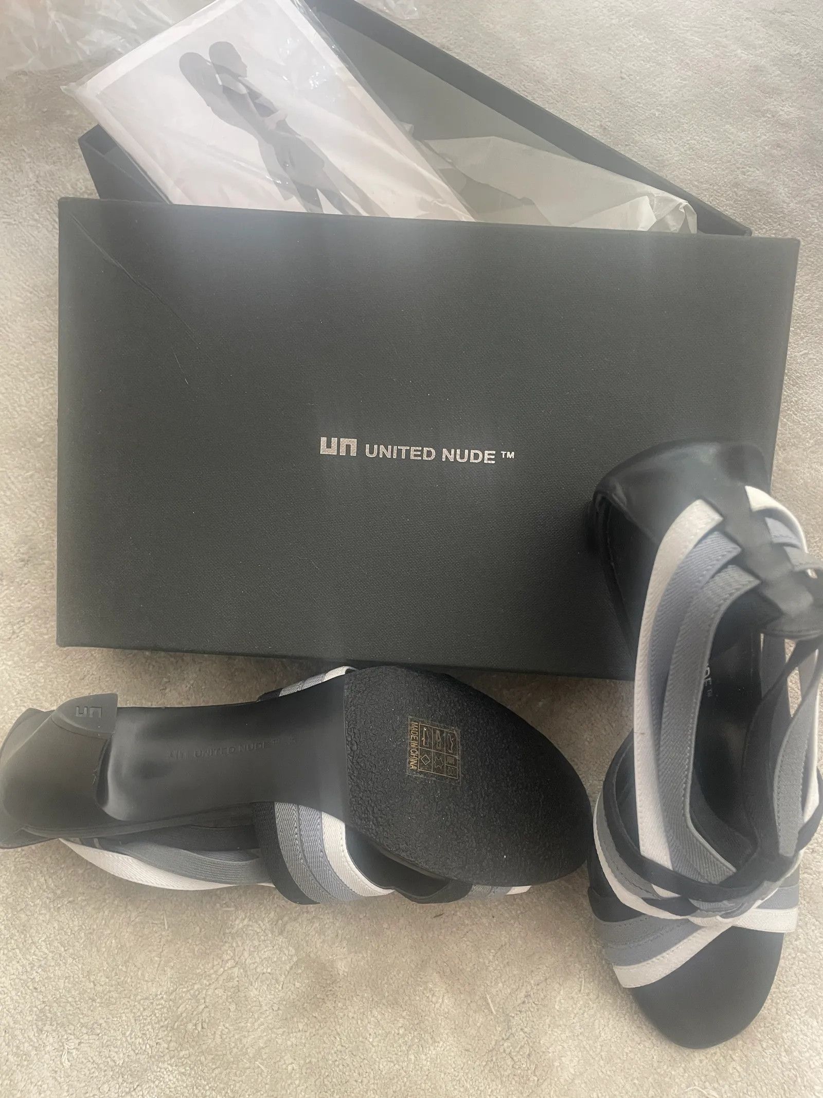 UNITED NUDE United Nude Elastic Tangle Mid Heels Size US 11 / IT 41 - 4 Thumbnail