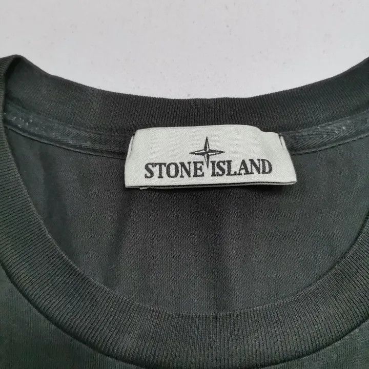 Stone Island Stone Island Black Cleanfit Logo T-Shirt Size US XL / EU 56 / 4 - 6 Thumbnail