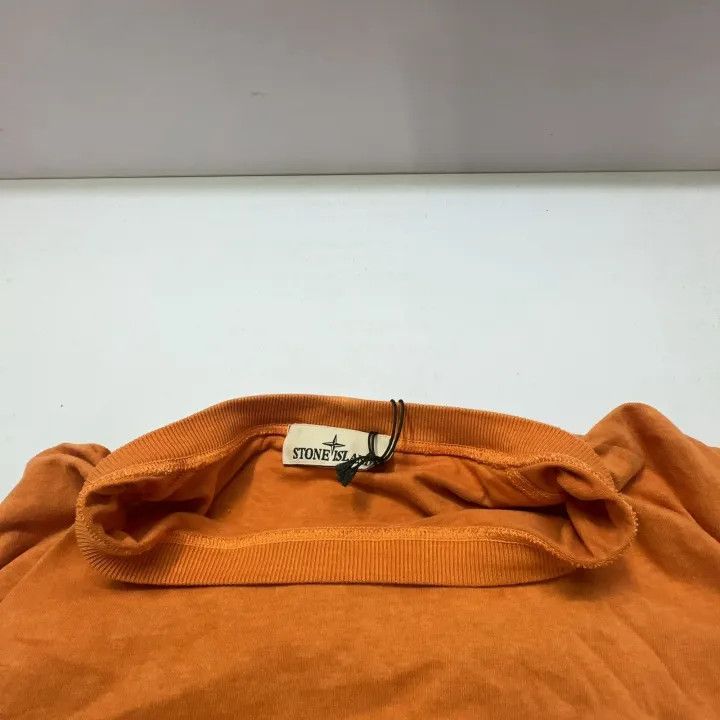 Stone Island Stone Island Orange Organic Cotton T-Shirt Size US XXL / EU 58 / 5 - 9 Thumbnail