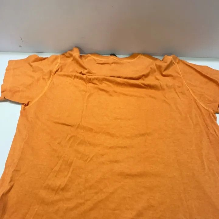 Stone Island Stone Island Orange Organic Cotton T-Shirt Size US XXL / EU 58 / 5 - 8 Thumbnail