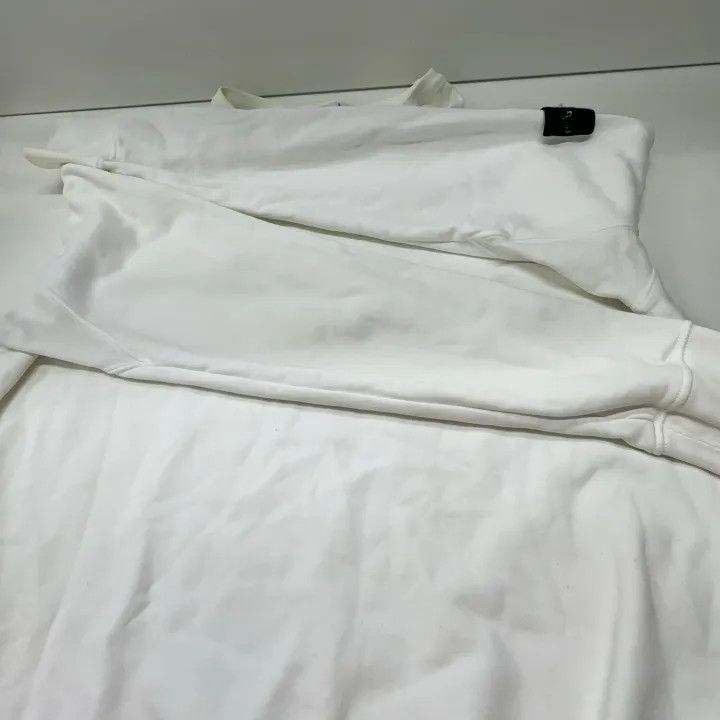 Stone Island Stone Island White Logo Crewneck Sweatshirt Size US XXL / EU 58 / 5 - 8 Thumbnail