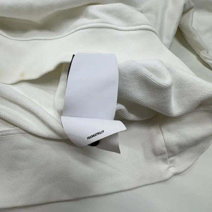 Stone Island Stone Island White Logo Crewneck Sweatshirt Size US XXL / EU 58 / 5 - 4 Thumbnail