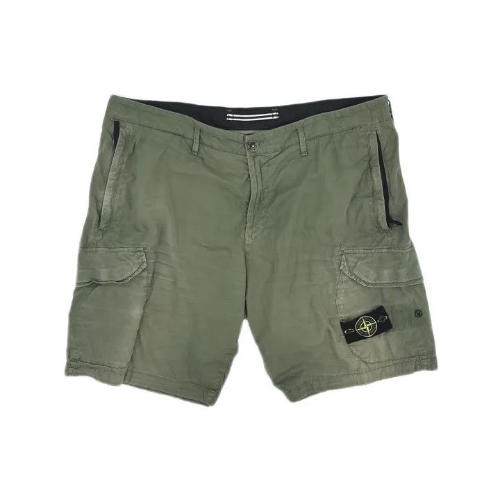 Stone Island Stone Island Breathable Cargo Shorts for Men Size US 40 / EU 56 - 2 Thumbnail