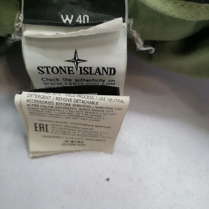 Stone Island Stone Island Breathable Cargo Shorts for Men Size US 40 / EU 56 - 5 Thumbnail