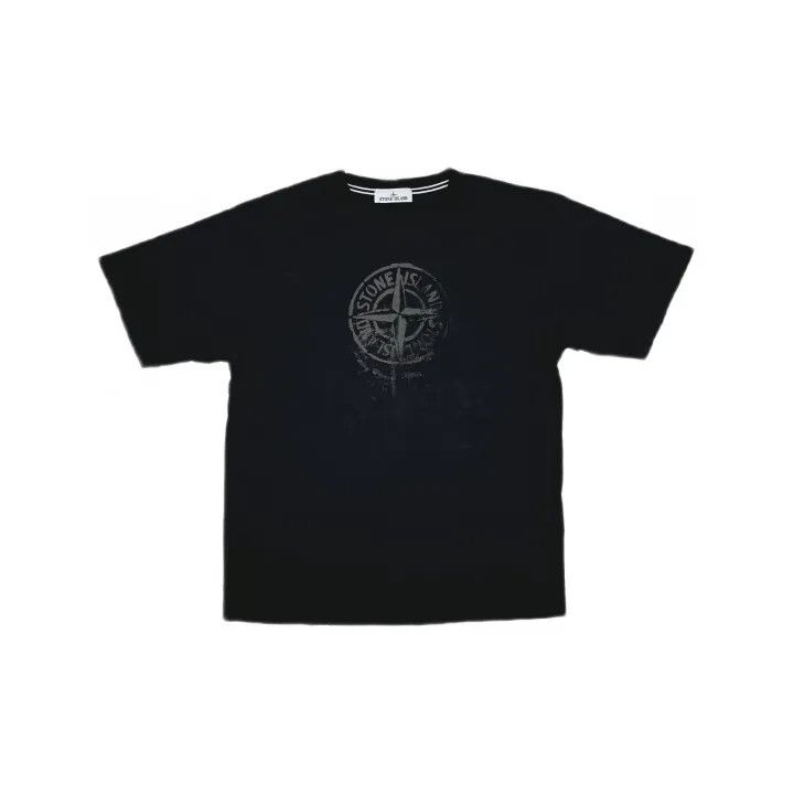 Stone Island Stone Island SS24 Black Compass Logo T-Shirt Size US L / EU 52-54 / 3 - 2 Thumbnail