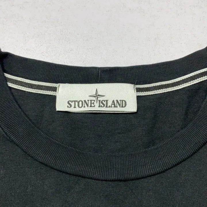 Stone Island Stone Island SS24 Black Compass Logo T-Shirt Size US L / EU 52-54 / 3 - 4 Thumbnail
