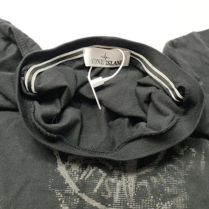 Stone Island Stone Island Black Compass Logo T-Shirt Size US L / EU 52-54 / 3 - 8 Thumbnail