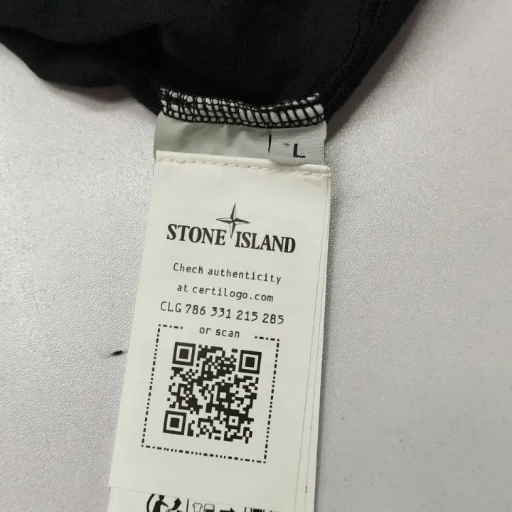 Stone Island Stone Island Black Compass Logo T-Shirt Size US L / EU 52-54 / 3 - 5 Thumbnail