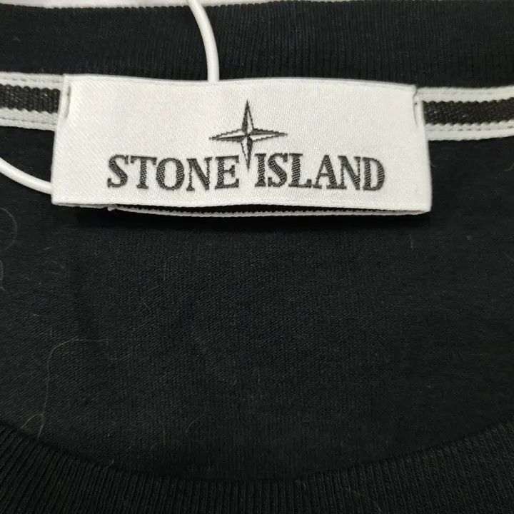 Stone Island Stone Island Black Compass Logo T-Shirt Size US L / EU 52-54 / 3 - 4 Thumbnail