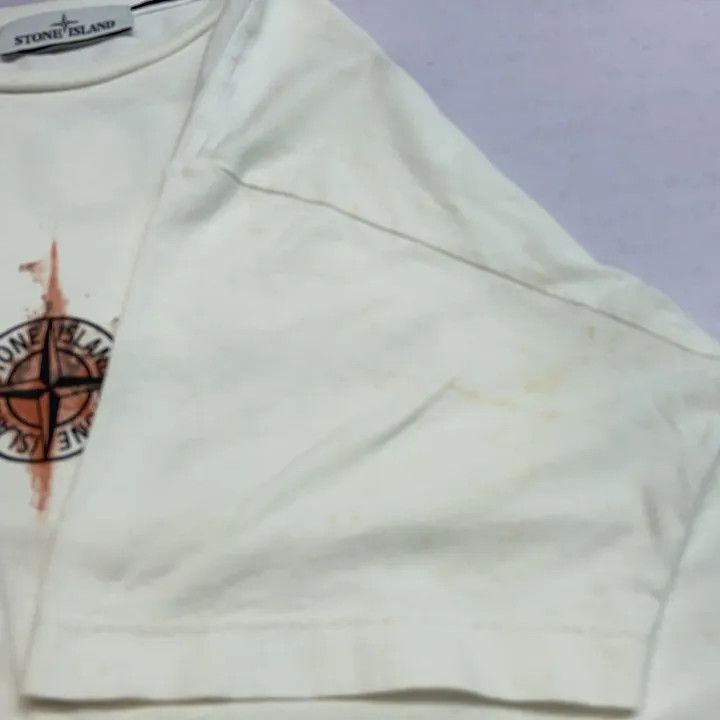 Stone Island Stone Island Graphic Cotton Short Sleeve Tee Size US L / EU 52-54 / 3 - 14 Thumbnail
