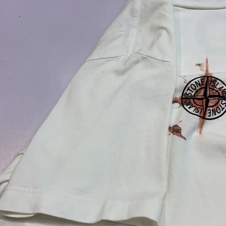 Stone Island Stone Island Graphic Cotton Short Sleeve Tee Size US L / EU 52-54 / 3 - 12 Thumbnail
