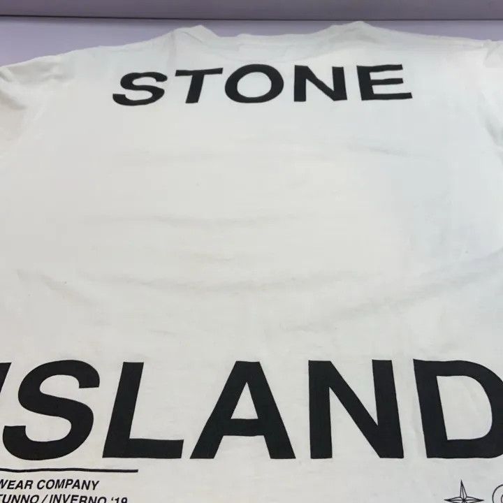 Stone Island Stone Island Graphic Cotton Short Sleeve Tee Size US L / EU 52-54 / 3 - 21 Thumbnail