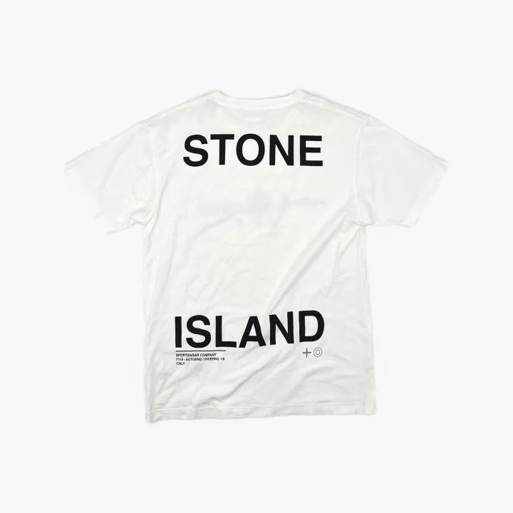 Stone Island Stone Island Graphic Cotton Short Sleeve Tee Size US L / EU 52-54 / 3 - 3 Thumbnail