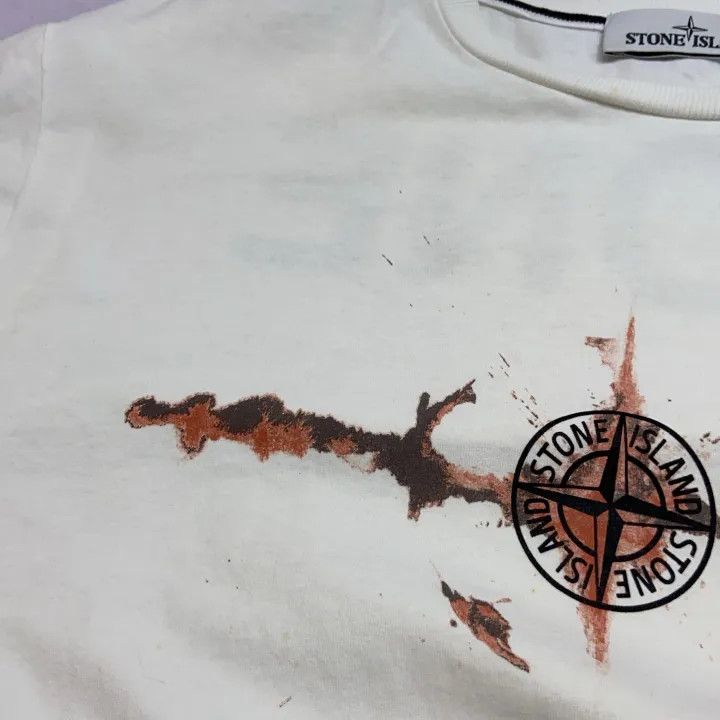 Stone Island Stone Island Graphic Cotton Short Sleeve Tee Size US L / EU 52-54 / 3 - 9 Thumbnail