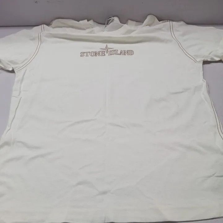 Stone Island Stone Island Embroidered Logo Short Sleeve T-shirt Size US L / EU 52-54 / 3 - 13 Thumbnail