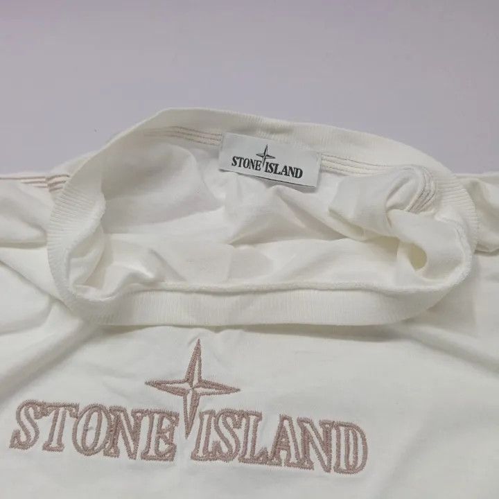 Stone Island Stone Island Embroidered Logo Short Sleeve T-shirt Size US L / EU 52-54 / 3 - 8 Thumbnail