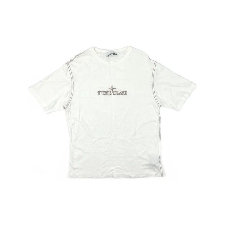 Stone Island Stone Island Embroidered Logo Short Sleeve T-shirt Size US L / EU 52-54 / 3 - 2 Thumbnail