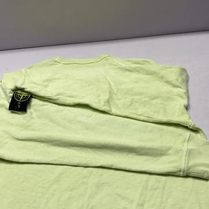 Stone Island Stone Island Light Green Round Neck Sweatshirt Size US M / EU 48-50 / 2 - 12 Thumbnail