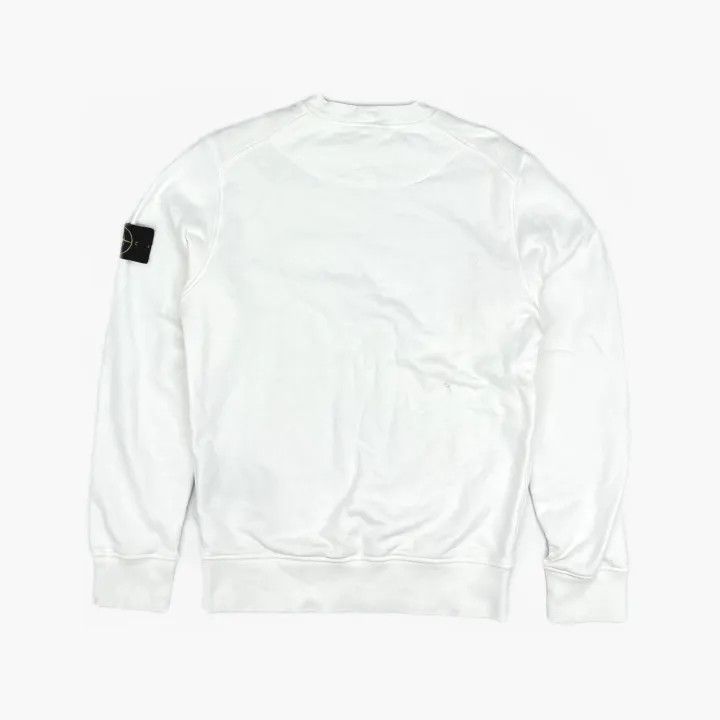 Stone Island Stone Island White Long Sleeve Sweatshirt Size US S / EU 44-46 / 1 - 3 Thumbnail