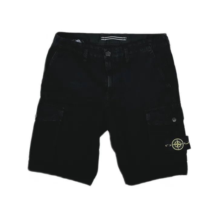 Stone Island Stone Island Black Casual Shorts for Men Size US 32 / EU 48 - 2 Thumbnail