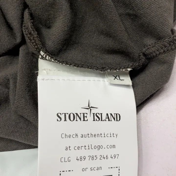 Stone Island Stone Island Classic Logo Short Sleeve T-Shirt Size US XL / EU 56 / 4 - 4 Thumbnail