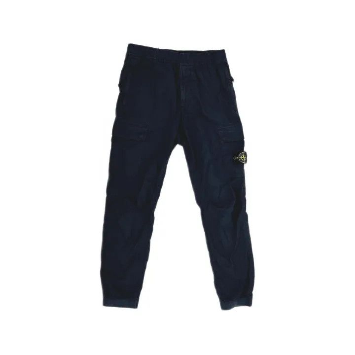 Stone Island Stone Island Blue Sports Cargo Pants for Men Size US 31 - 2 Thumbnail