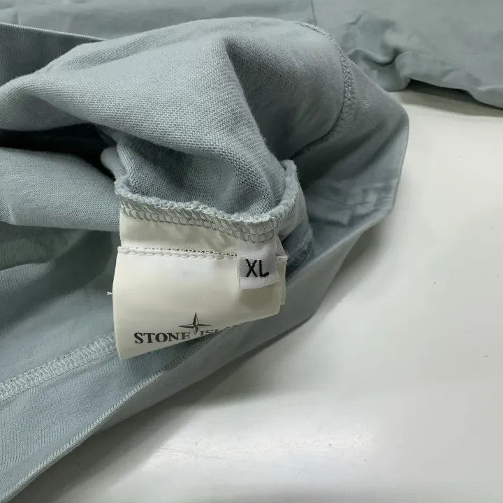 Stone Island Stone Island Sky Blue Long Sleeve Sweatshirt Size US XL / EU 56 / 4 - 5 Thumbnail