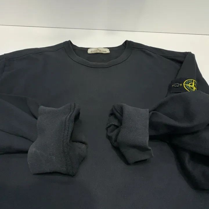 Stone Island Stone Island Black Long Sleeve Sweatshirt Size US XL / EU 56 / 4 - 10 Thumbnail