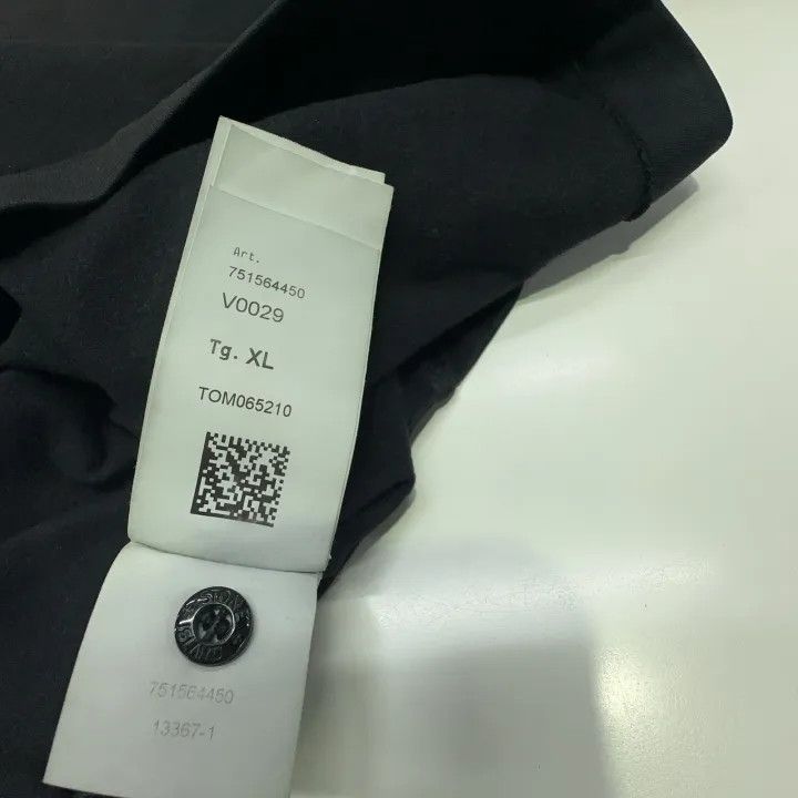 Stone Island Stone Island Black Long Sleeve Sweatshirt Size US XL / EU 56 / 4 - 4 Thumbnail