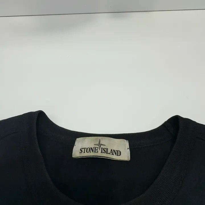 Stone Island Stone Island Black Long Sleeve Sweatshirt Size US XL / EU 56 / 4 - 6 Thumbnail