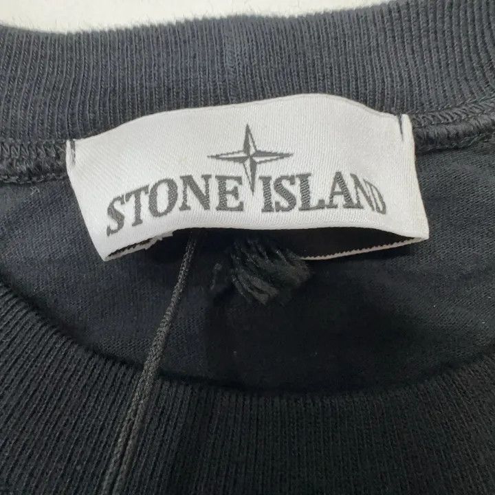 Stone Island Stone Island Classic Logo Black Tee Size US M / EU 48-50 / 2 - 2 Thumbnail