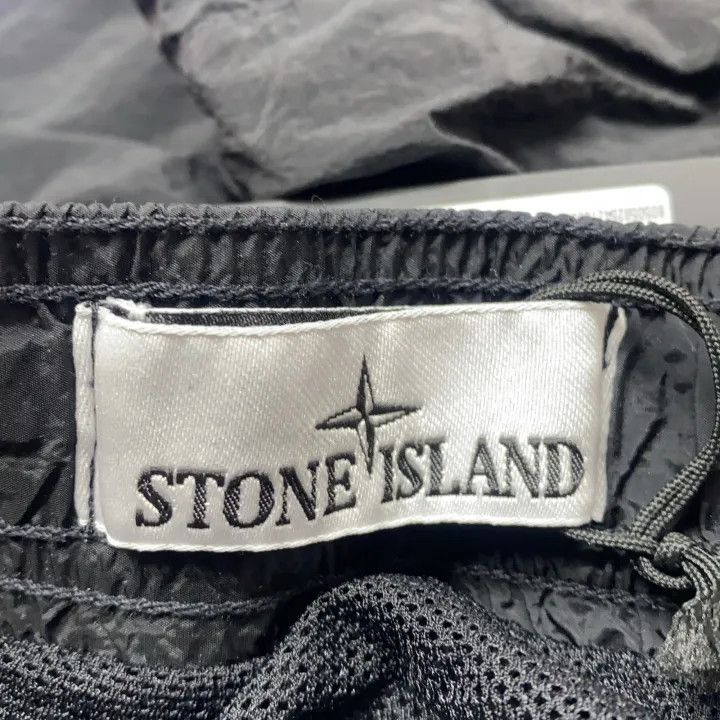 Stone Island Stone Island Men's Black Swimming Shorts Size US 34 / EU 50 - 4 Thumbnail