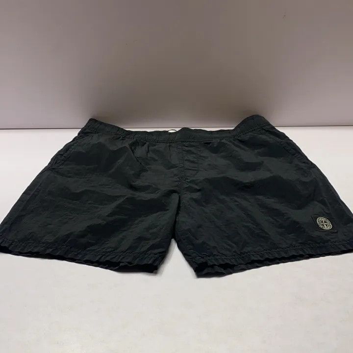 Stone Island Stone Island Men's Black Swimming Shorts Size US 34 / EU 50 - 11 Thumbnail