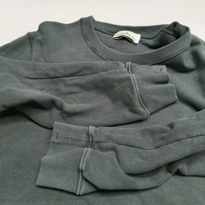 Stone Island Stone Island Black Cotton Sweatshirt for Men Size US L / EU 52-54 / 3 - 10 Thumbnail