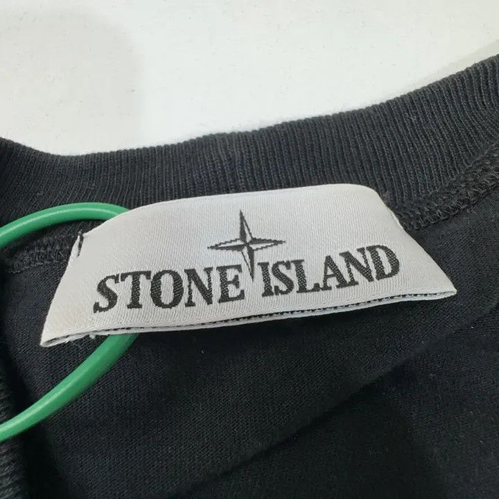 Stone Island Stone Island Black Logo Short Sleeve T-Shirt Size US XL / EU 56 / 4 - 3 Thumbnail